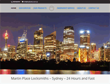 Tablet Screenshot of mplocks.com.au